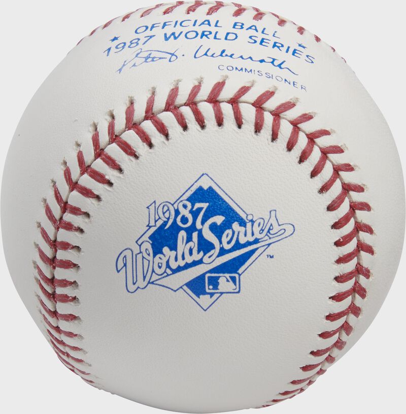 Rawlings MLB World Series Commemorative Baseball, 1987