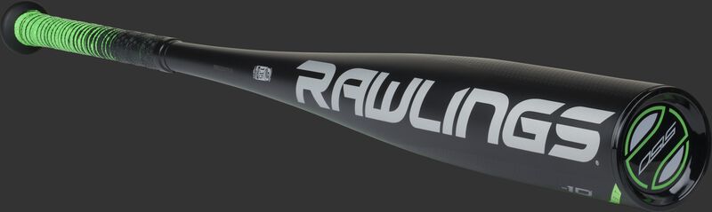 Gray Rawlings logo on the barrel of a USSSA -10 5150 bat - SKU: UT1510