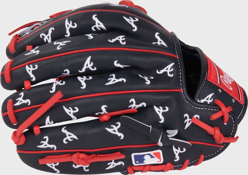 Atlanta Braves Heart of the Hide 11.75-Inch Infield Glove, Right Hand Throw