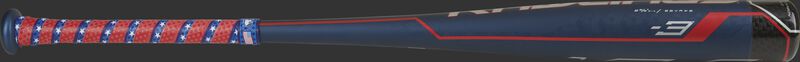 Rawlings high school/college BBCOR baseball bat with a blue one-piece construction – SKU: BBVRWB