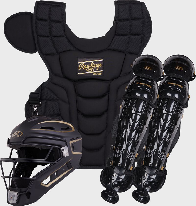 Rawlings Velo 2.0 Special Edition Catcher's Gear Set, Adult, Intermediate, Youth