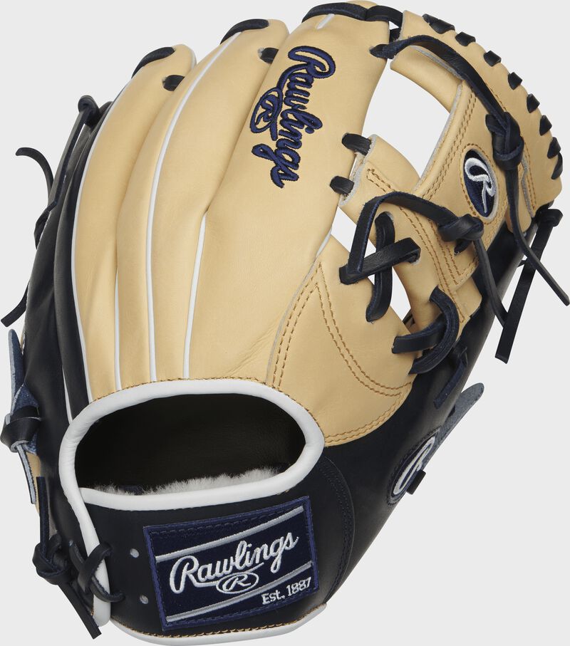 Shell back view of 11.5-inch Rawlings Pro Preferred I-Web glove
