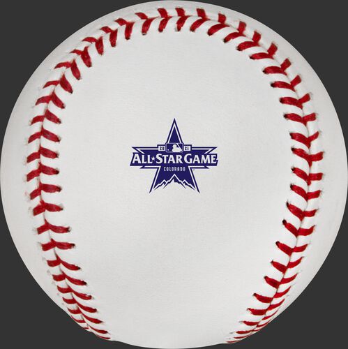 2021 All Star game logo on a Major league baseball - SKU: EA-ASBB21CR-R