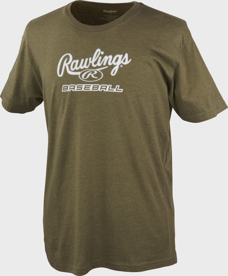 Rawlings Baseball 3/4 Sleeve Performance Shirt, Apparel