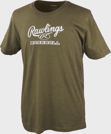 Rawlings Script Baseball T-Shirt, Adult & Youth