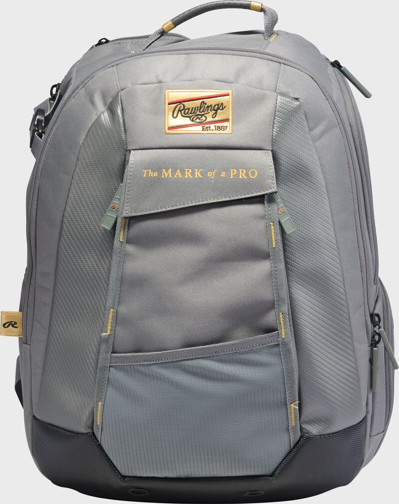Rawlings Gold Collection Utility Backpack, Graphite