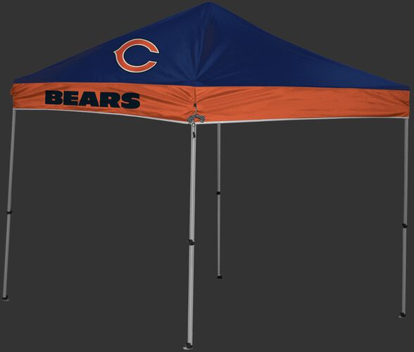 Rawlings Navy and Orange NFL Chicago Bears 9x9 Canopy Shelter With Team Logo and Name SKU #03231062111
