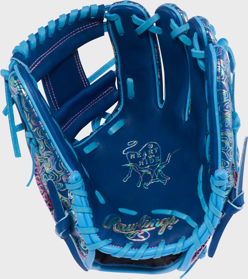 Rawlings Exclusive Holographic Geoprint 11.5 Inch Infield Glove, Right Hand Throw