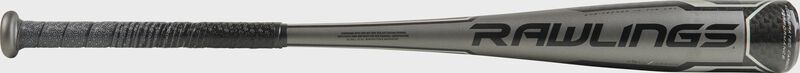 Rawlings logo on the barrel of a Rawlings 2020 Velo ACP USA Bat - SKU: USZV