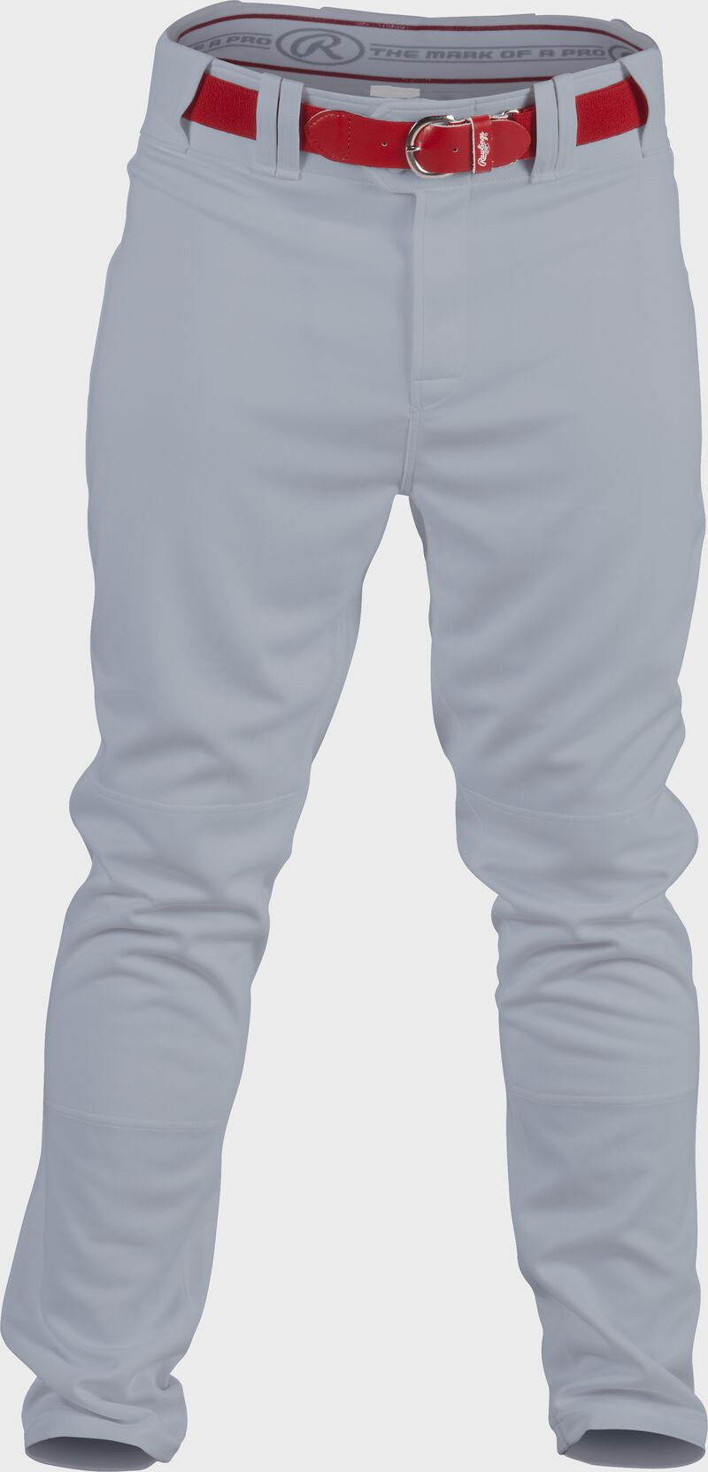 Front of Rawlings Blue Gray Adult Semi-Relaxed Pant - SKU #PRO150