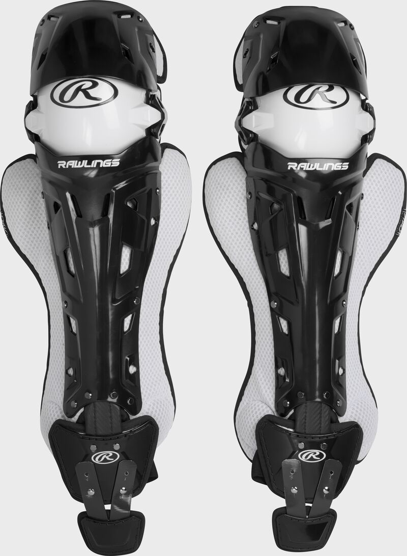 Two White Mach leg guards