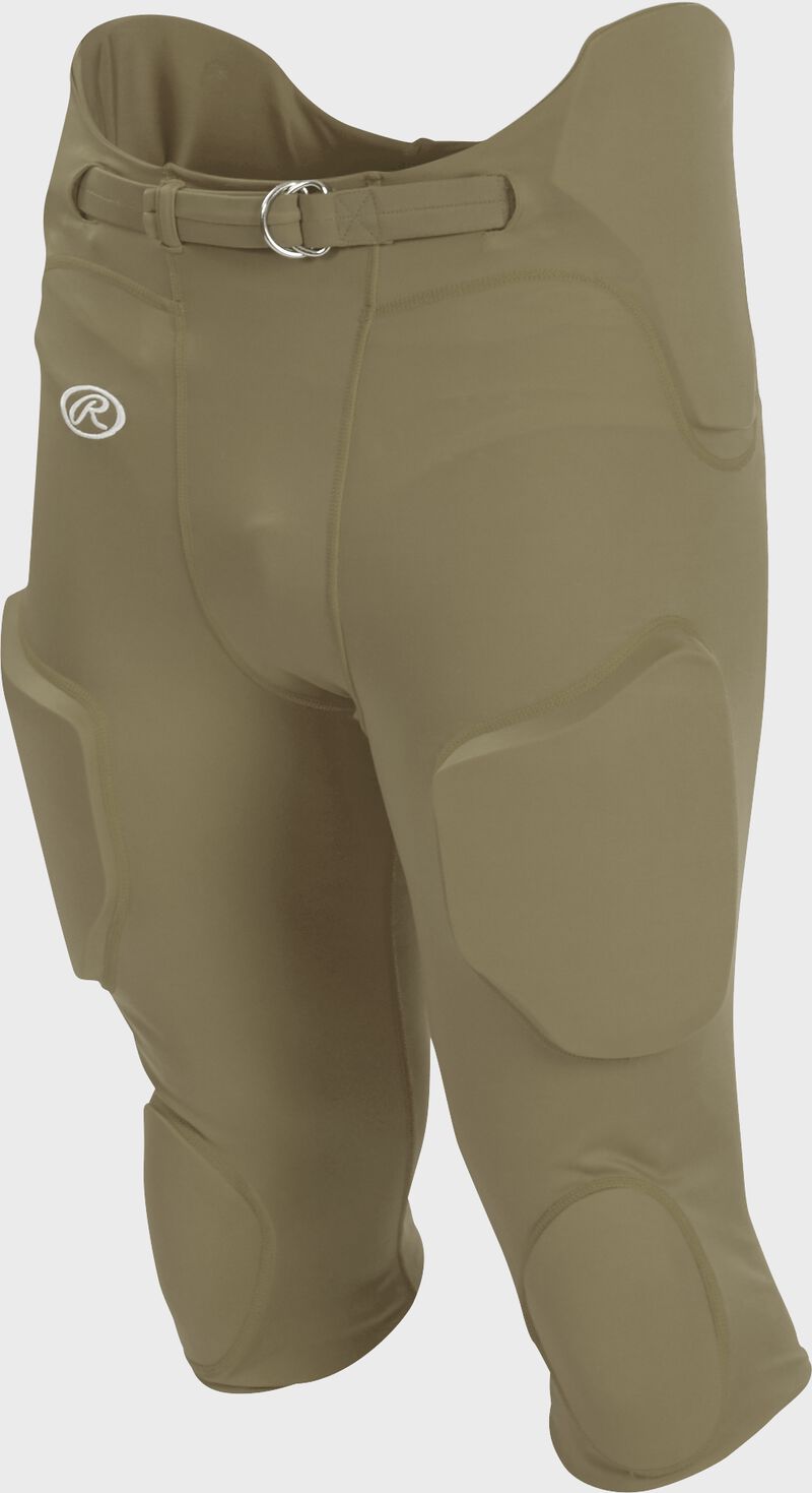 Front of Rawlings Vegas Gold Adult Lightweight Football Pants - SKU #FPL