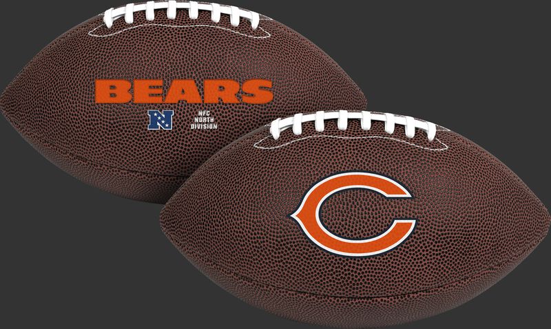 NFL Chicago Bears Air-It-Out youth football with team logo and team name SKU #08041062121