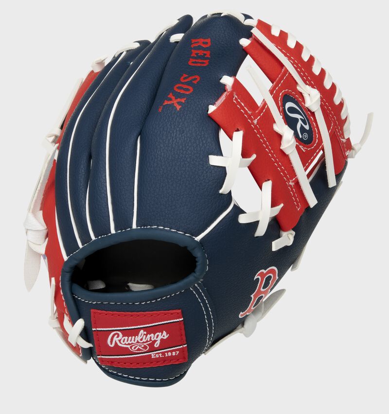 Rawlings MLB Team Logo Youth Glove Series, Boston Red Sox