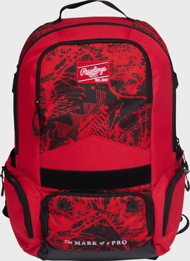 Rawlings Gamer Series Backpack, Scarlet