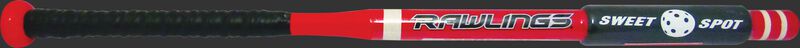 A red/black LITESTIKBAT lite-stik training bat SKU #LITESTIKBAT