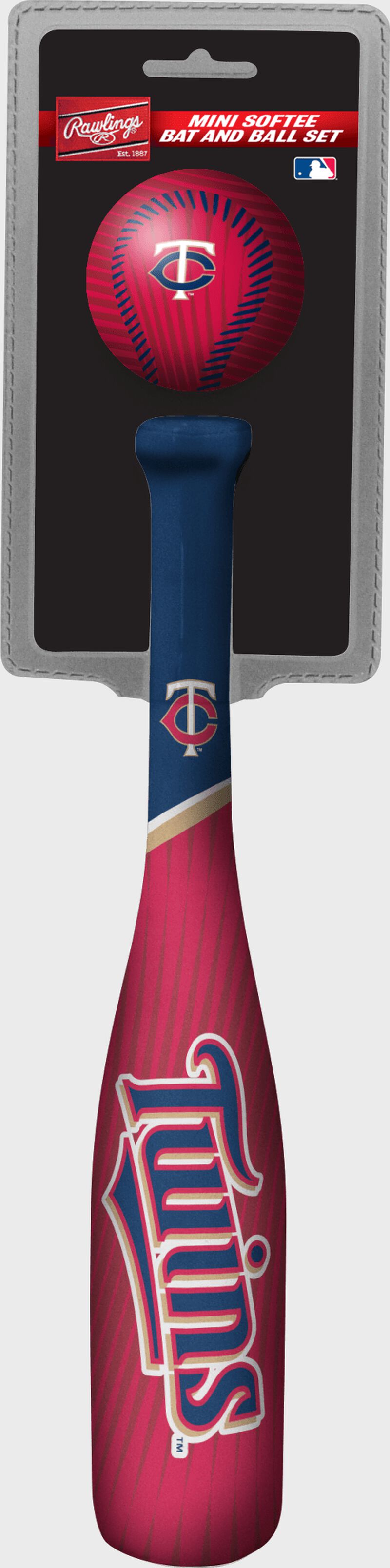 MLB Minnesota Twins Slugger Softee Mini Bat and Ball Set