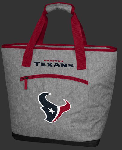 A Houston Texans 30 can tote cooler with an embroidered team logo on the front - SKU: 10311093111