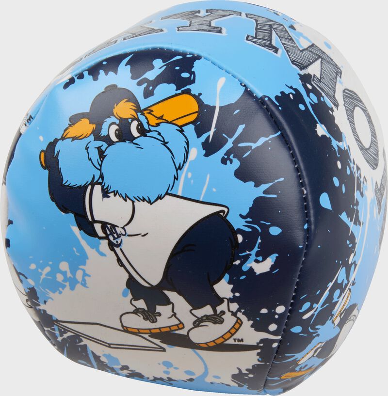 MLB Tampa Bay Rays Quick Toss 4" Softee Baseball