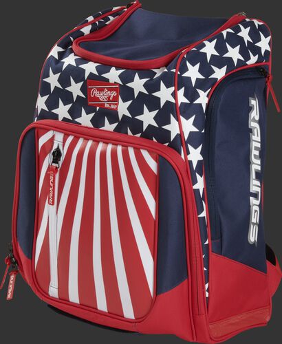 Front angle view of a USA Legion equipment backpack - LEGION-USA