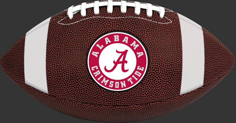 Brown NCAA Alabama Crimson Tide Game Time Football With Team Logo SKU #04623066121