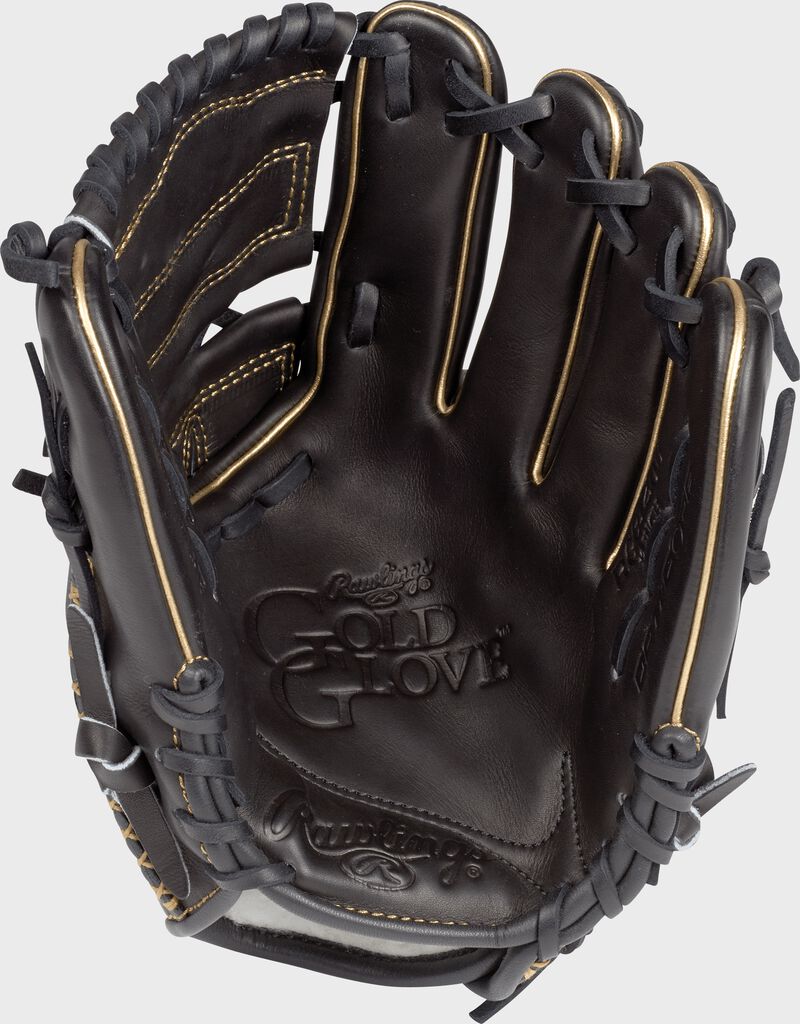 RGG1200P 12-inch Gold Glove series infield/pitcher's glove with a black palm and black laces