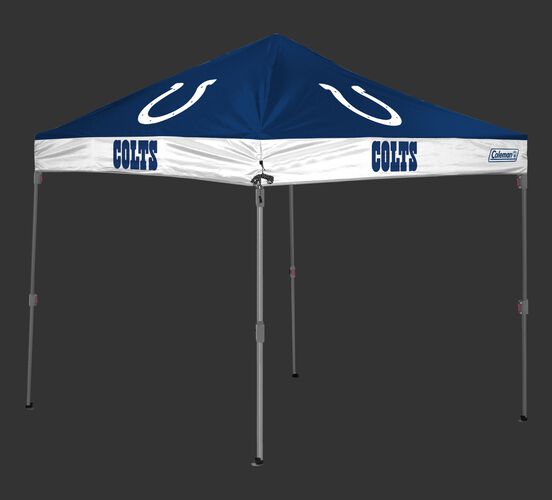 Rawlings Blue and White NFL Indianapolis Colts 10x10 Canopy Shelter With Team Logo and Name SKU #03221070111