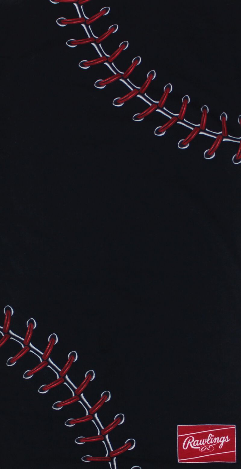 A black stitch Rawlings multi-use neck gaiter - SKU: RC40001-001 loading=