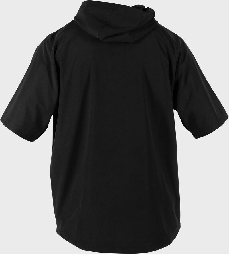 Rawlings ColorSync Short Sleeve Hoodie, Youth L, Black