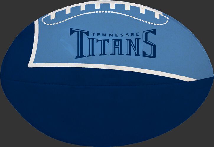 Navy and Blue NFL Tennessee Titans Football With Team Name SKU #07831069114