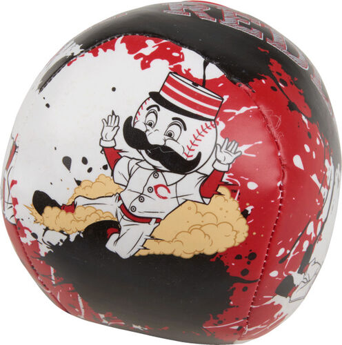 Rawlings Cincinnati Reds Quick Toss 4'' Softee Baseball With Team Mascot On Front In Team Colors SKU #01320023113