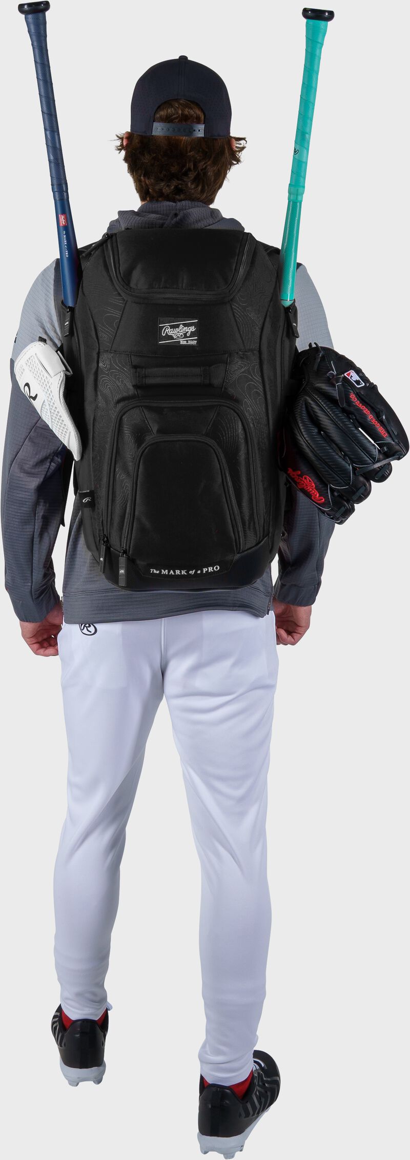 Franchise 2 Players Backpack, Black