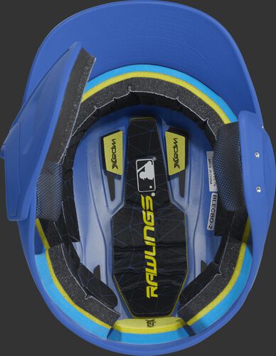 Mach Junior One-Tone Matte Helmet with EXT Flap Royal