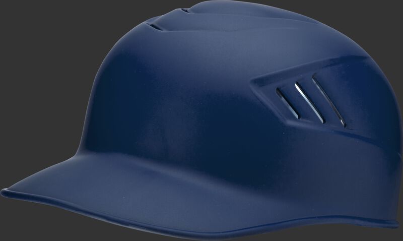 A matte navy CFPBHM adult Coolflo base coach helmet