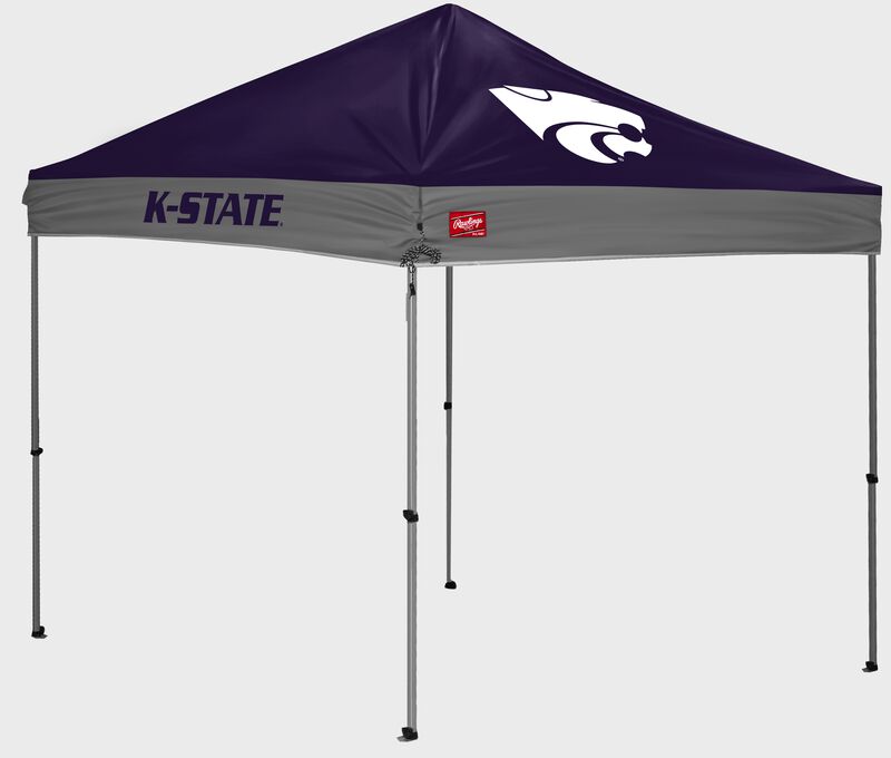 A Kansas State Wildcats 9'x9' straight leg canopy
