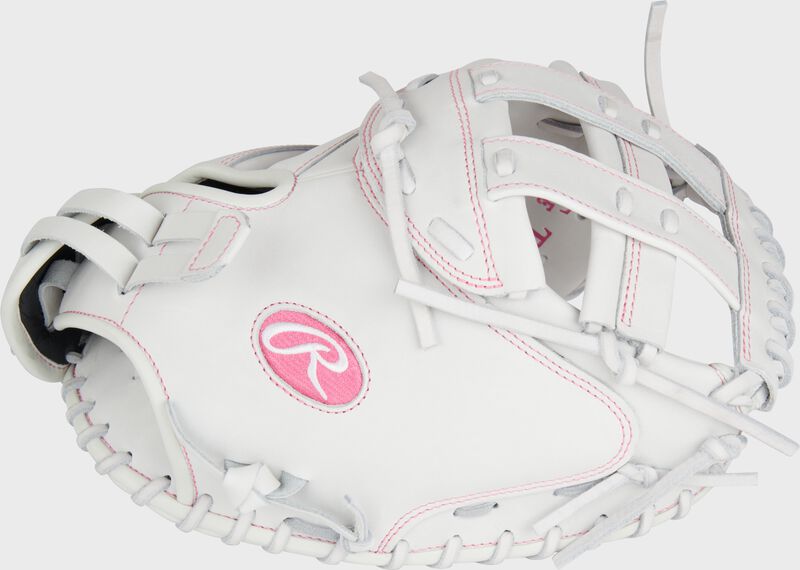Liberty Advanced Color Series 34 in Catcher's Mitt, White/Pink, Right