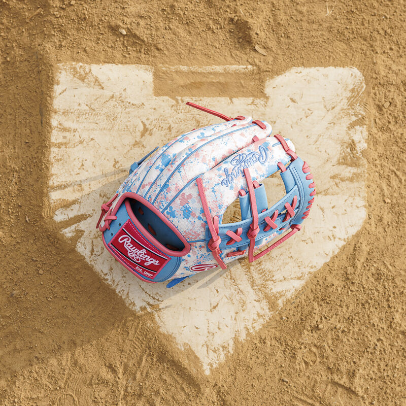 Heart of the Hide Spatter Print Speed Shell Infield Glove, Right Hand Throw