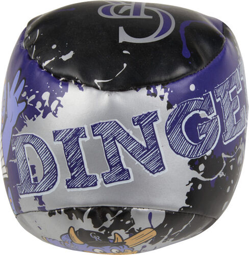 Top of Rawlings Colorado Rockies Quick Toss 4'' Softee Baseball With Team Mascot Name On Front In Team Colors SKU #01320025113