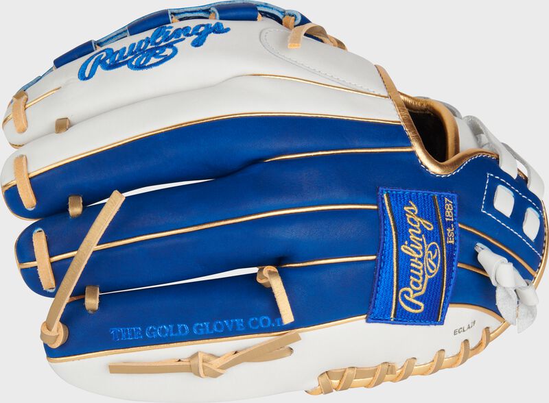 Liberty Advanced Color Series 12 in Fastpitch Glove, White/Royal, Right