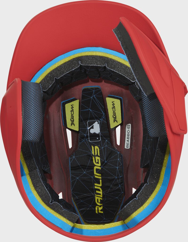 Mach Right Handed Batting Helmet with EXT Flap, 1-Tone & 2-Tone