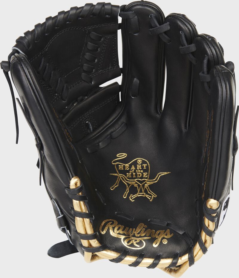 Rawlings Pro Label 7 Black Heart of the Hide Infield/Pitcher's Glove loading=