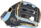 Thumb of a 2021 Exclusive HOH R2G 12.75-Inch outfield glove with a navy H-web - SKU: PROR3319-6NCB image number null