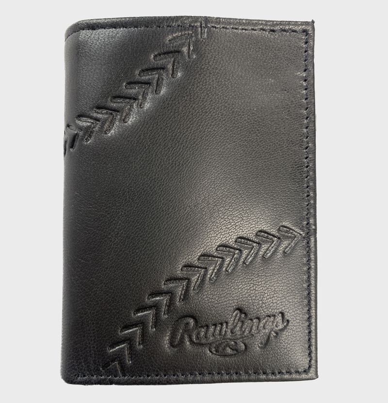 Debossed Stitch Tri-Fold Wallet