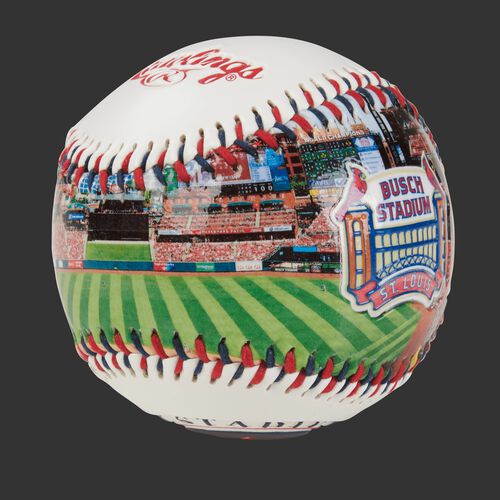 Stadium picture of a St. Louis Cardinals stadium baseball
