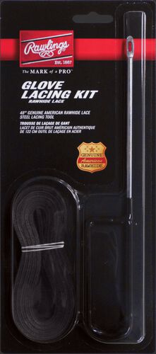 Rawlings Black Glove Lace Kit With Feeding Needle SKU #GLK-B