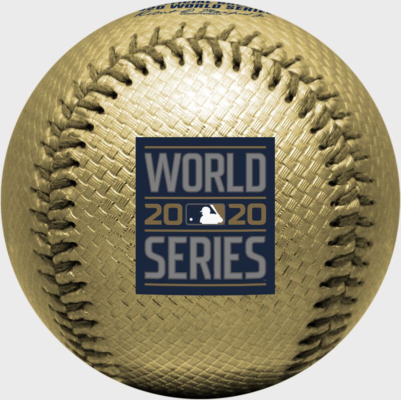 2020 Los Angeles Dodgers Gold World Series Champions Replica Baseball