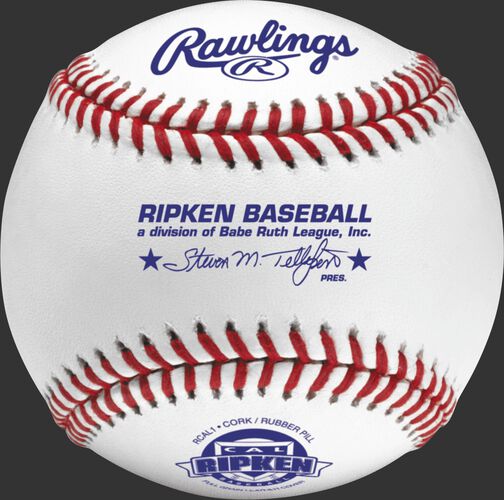 RCAL1 Cal Ripken youth competition grade baseball with raised seams