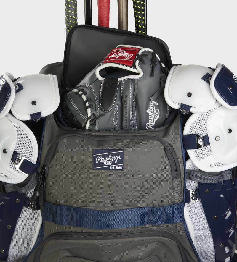 Rawlings Wheeled Catcher's Backpack