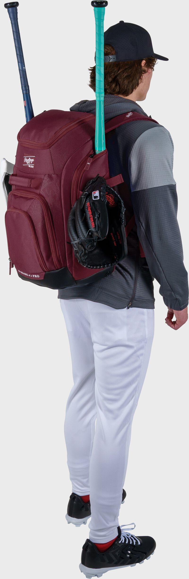 Franchise 2 Players Backpack, Maroon