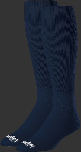 SOC-NVY Navy high length socks
